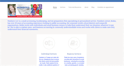 Desktop Screenshot of numbersbyrobin.com